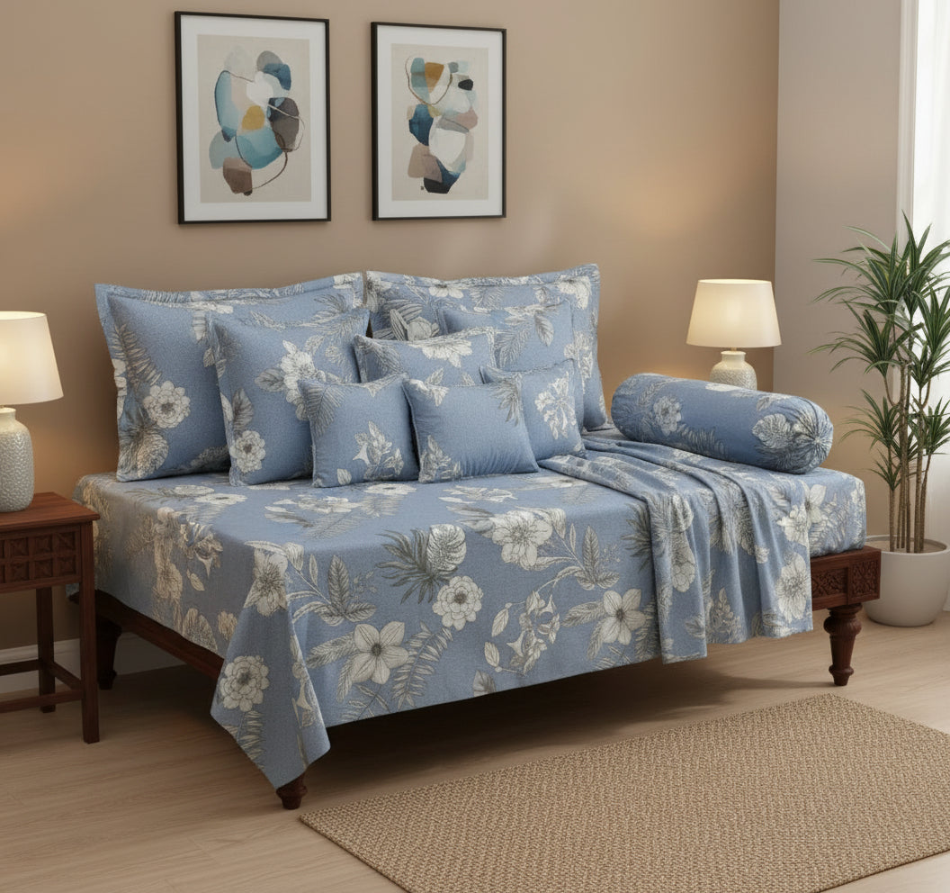 Kohinoor ā Diwan Bedsheet Set