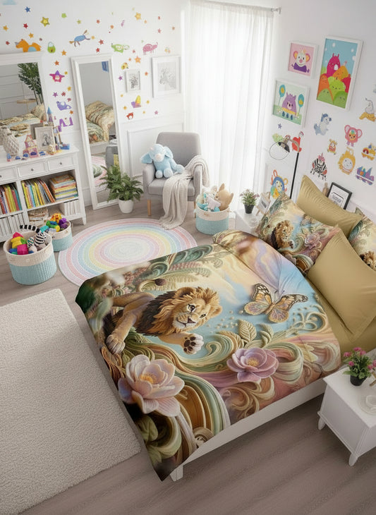Jungle King 11D Bedsheet