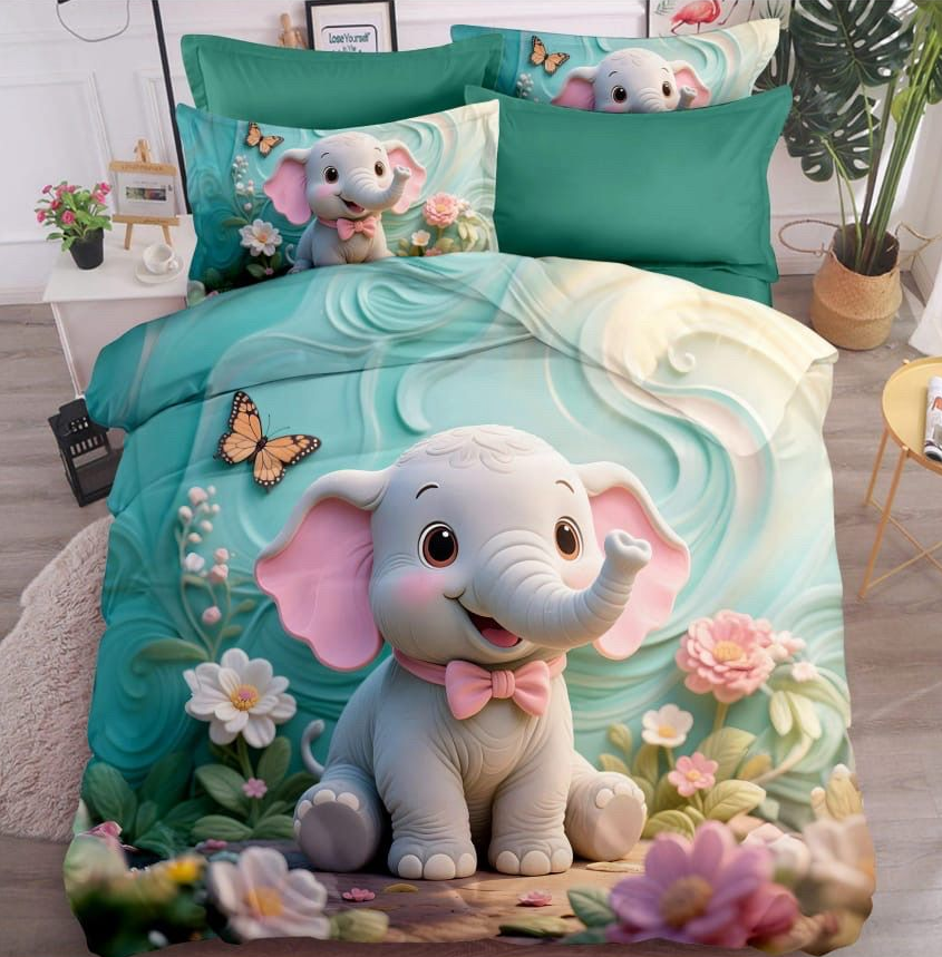 Baby Jumbo Bloom 11D Bedsheet