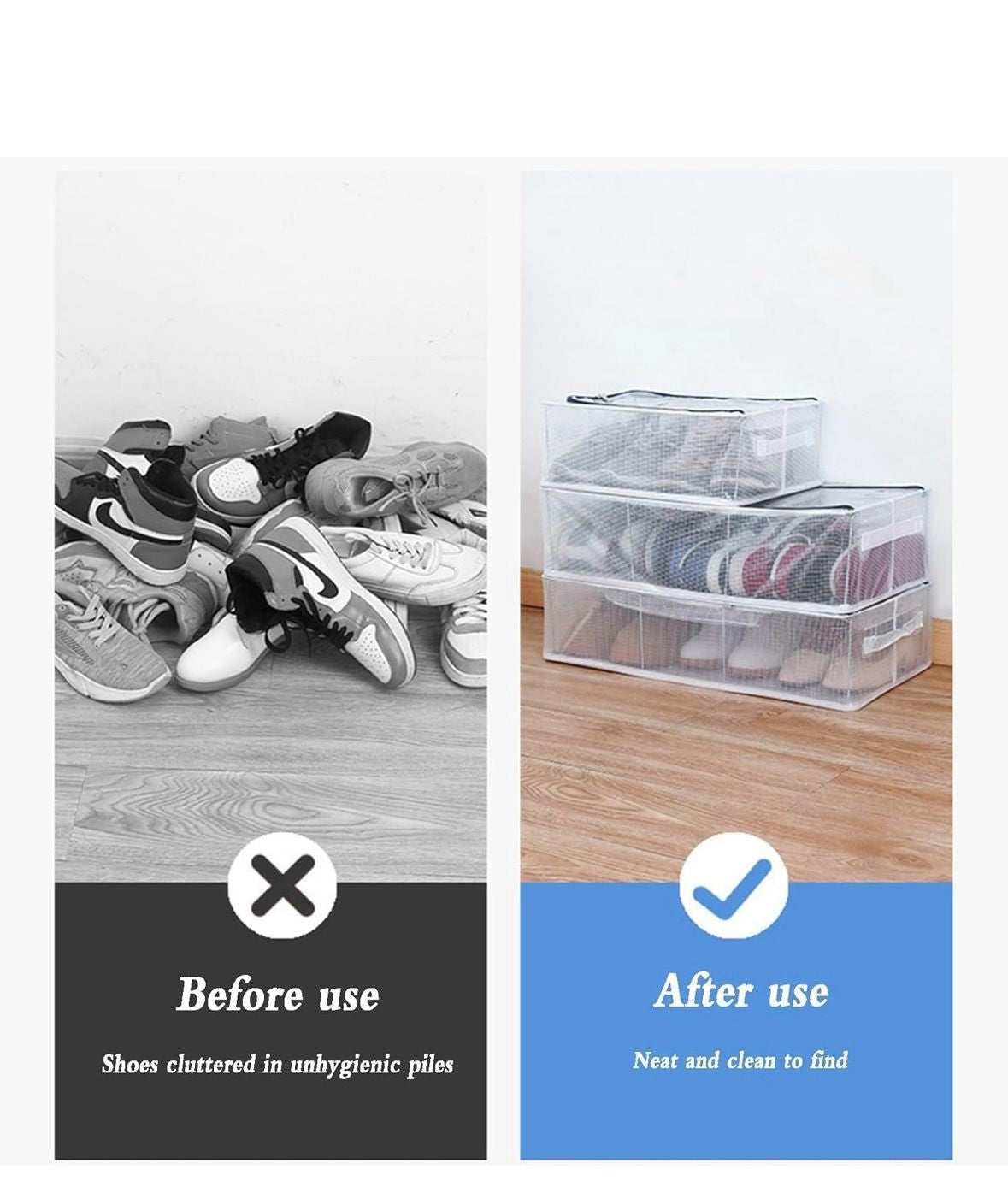 Transparent Storage Organizer