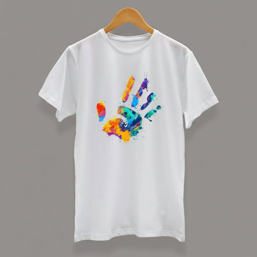 Gulaal Hand Tee - Holi Edition